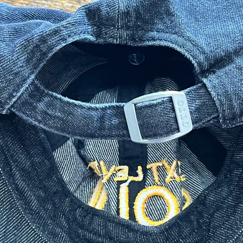 NEW Unisex Next Level Soul Black Denim ball cap